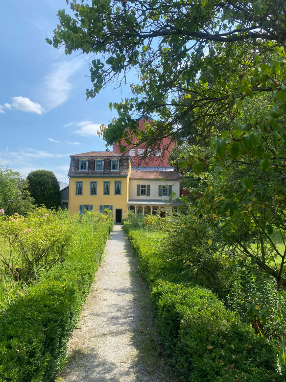 Jena - Blick auf Schillers Gartenhaus